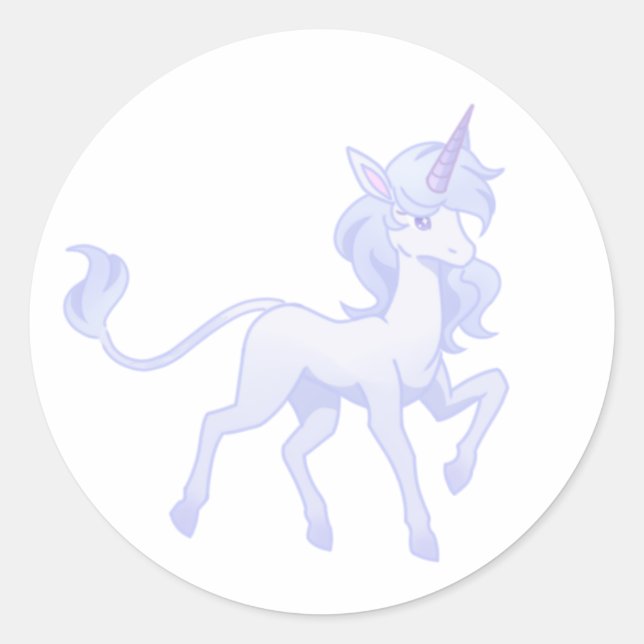 Beautiful Unicorn sticker (Front)