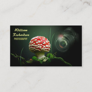 beautiful unique design photographer business card