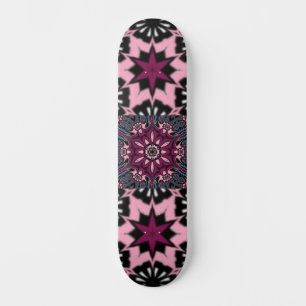 Beautiful unique Mandala flower design Skateboard