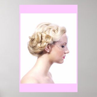 Beautiful Updo Poster