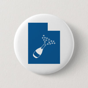 Beautiful Utah 6 Cm Round Badge