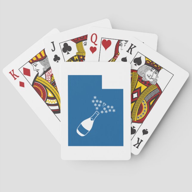 Beautiful Utah Playing Cards (Back)
