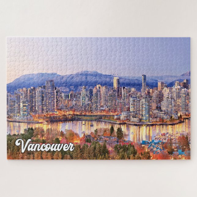 Beautiful Vancouver, British Columbia, Canada Jigsaw Puzzle (Horizontal)