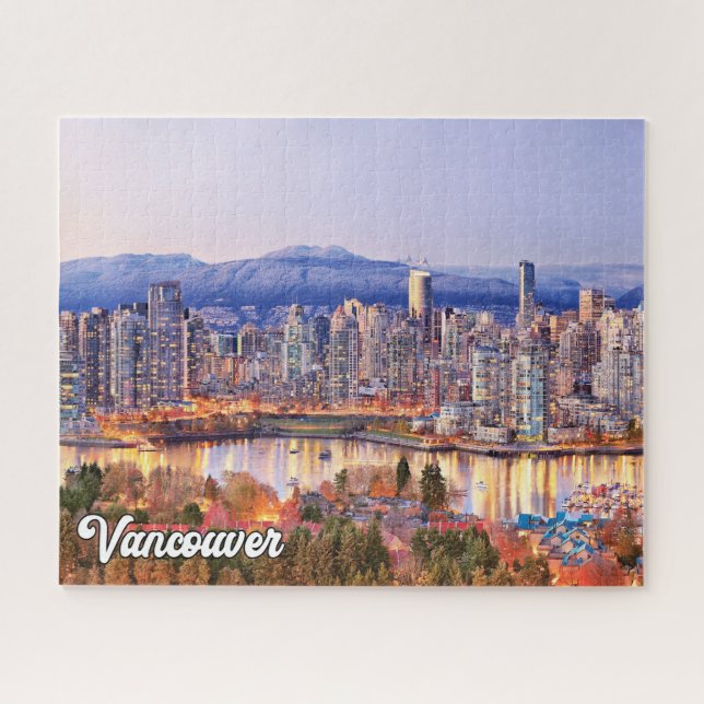 Beautiful Vancouver, British Columbia, Canada Jigsaw Puzzle (Horizontal)