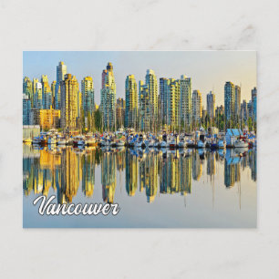 Beautiful Vancouver, British Columbia, Canada Postcard