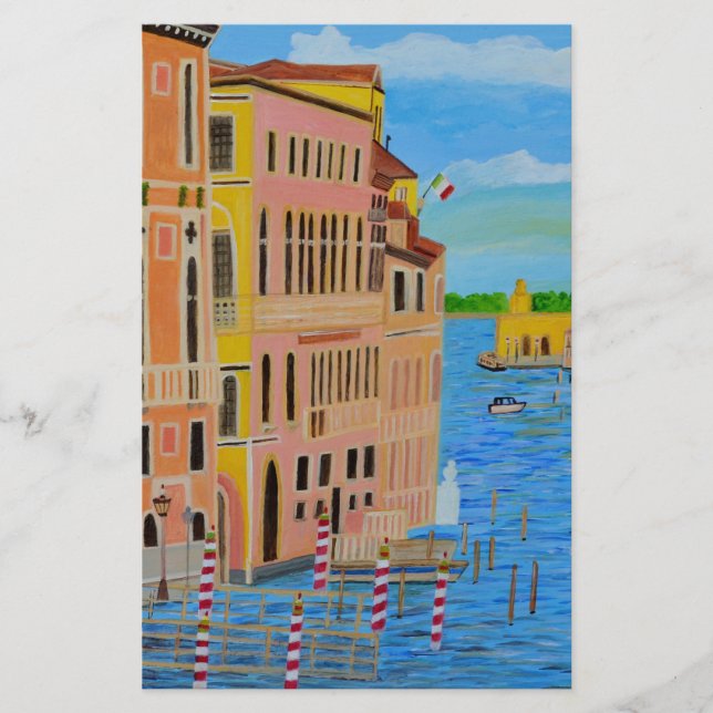 Beautiful Venice 2 Stationery (Front)