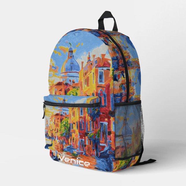 Beautiful Venice backpack  (Back Corner Right)