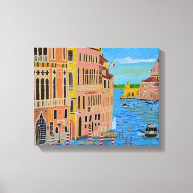 Beautiful Venice Canvas Print (Front)