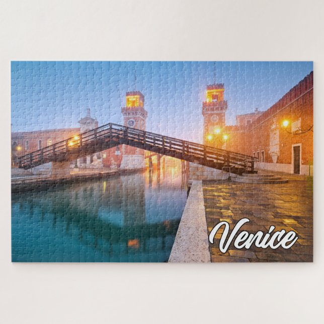 Beautiful Venice, Italy Jigsaw Puzzle (Horizontal)