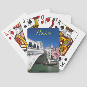 Beautiful Venice, Rialto Bridge Playing Cards