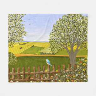 Beautiful View Fleece Blanket