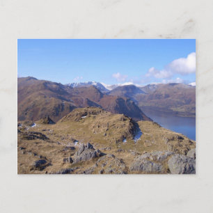 Beautiful view from Hallin Fell Cumbria Postcard