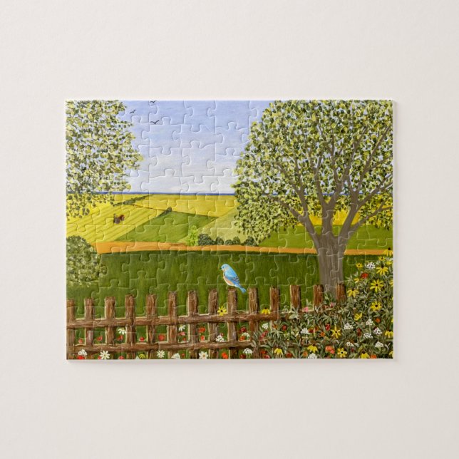 Beautiful View Jigsaw Puzzle Oversized (Horizontal)