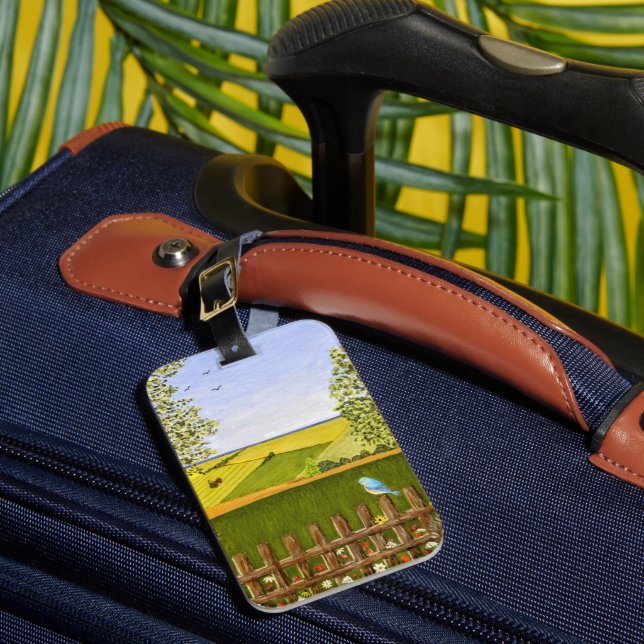 Beautiful View Luggage Tag (Front Insitu 1)