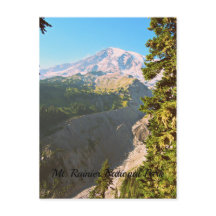 Beautiful View of Mt Rainier National Park