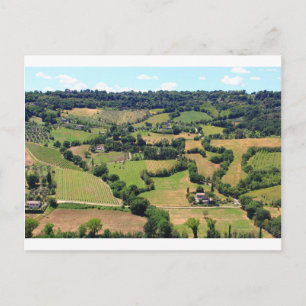 Beautiful view of Orvieto, Umbria,Italy Postcard