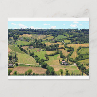 Beautiful view  of Orvieto, Umbria,Italy Postcard
