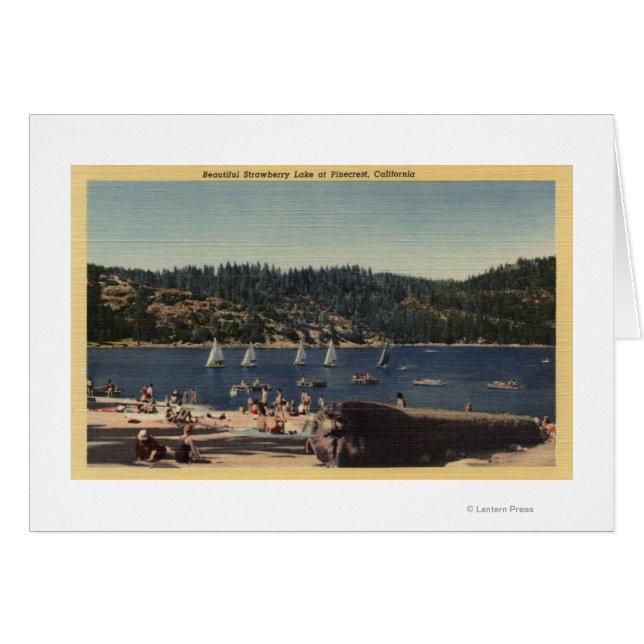 Beautiful View of Strawberry Lake (Front Horizontal)