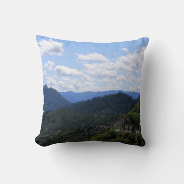 Beautiful view of the valley... cushion (Front)