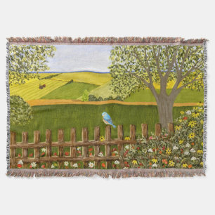 Beautiful View Throw Blanket
