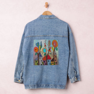beautiful village denim jacket