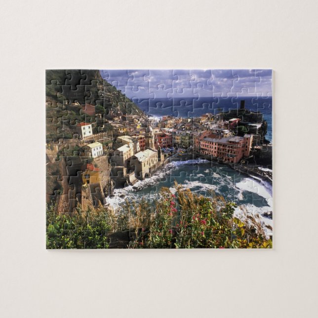 Beautiful Village of Vernazza in the Cinque Jigsaw Puzzle (Horizontal)