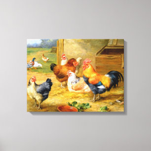 beautiful vintage canvas painting  21 print