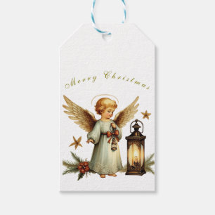 Beautiful Vintage Christmas Angel   Gift Tags