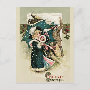 Beautiful vintage Christmas card