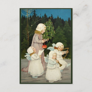 Beautiful vintage Christmas card