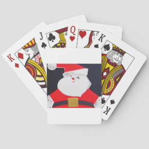 Beautiful Vintage Christmas Santa Playing Cards