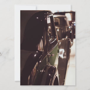 Beautiful vintage classic car Showroom