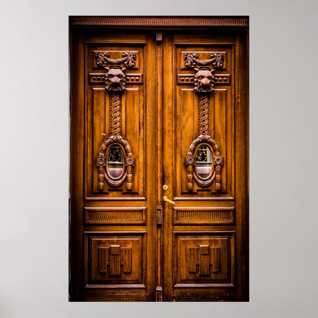 BEAUTIFUL VINTAGE DOOR POSTER (Front)