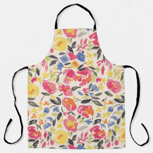 Beautiful vintage Floral pattern in the many kind Apron