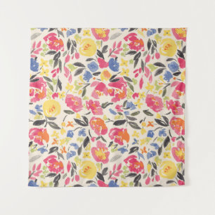 Beautiful vintage Floral pattern in the many kind  Tapestry