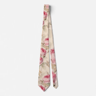Beautiful Vintage Floral Tie