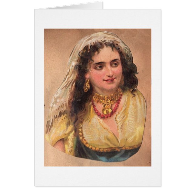 Beautiful Vintage Gypsy, (Front)