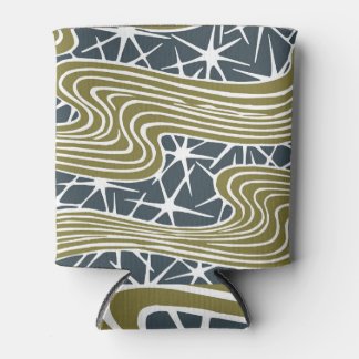 Beautiful vintage illustration. can cooler