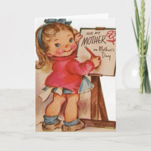 Beautiful Vintage Marjorie Cooper Mother's Day Card
