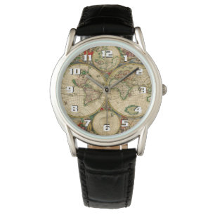 Beautiful Vintage old world Map Watch