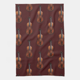Beautiful Viola Kitchen Towel Design
