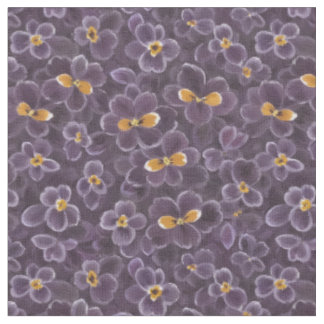 Beautiful Violets Fabric