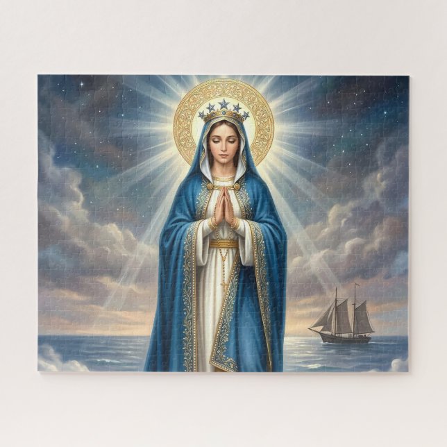 Beautiful Virgin Mary Jigsaw Puzzle (Horizontal)