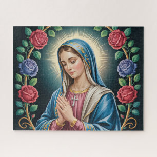 Beautiful Virgin Mary Jigsaw Puzzle