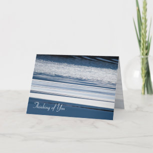Beautiful wake pattern CC0802 Thinking of you Card