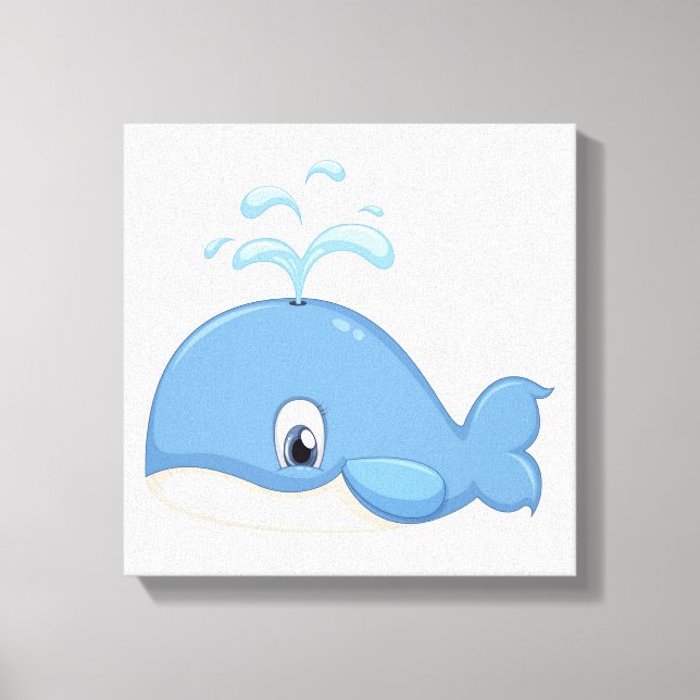 Beautiful Wall art with a Whale (Front)