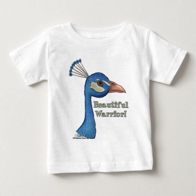 Beautiful Warrior Baby T-Shirt (Front)