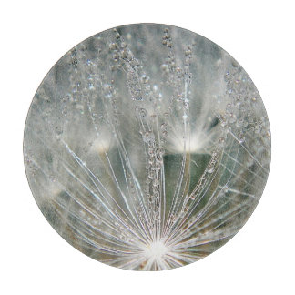 Beautiful water droplets cutting board