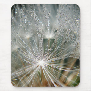 Beautiful water droplets mouse pad