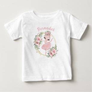 Beautiful Watercolor Ballerina Fairy Baby T-Shirt
